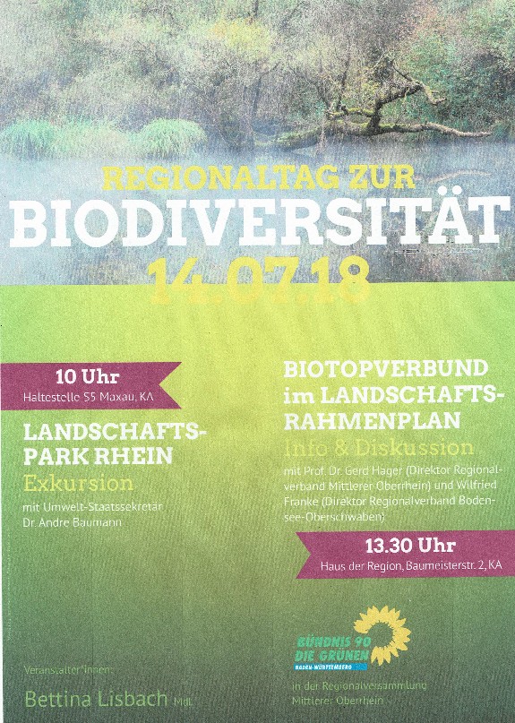 Plakat Biodiversität